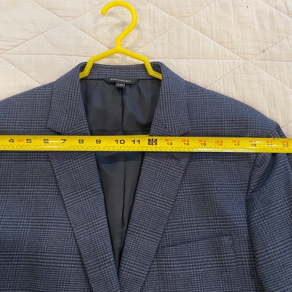 Banana Republic Navy Blue Blazer 44R Standard Fit - Picture 9 of 12